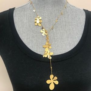 Gorgeous Hand Crafted Organic Flower Necklace,NWT